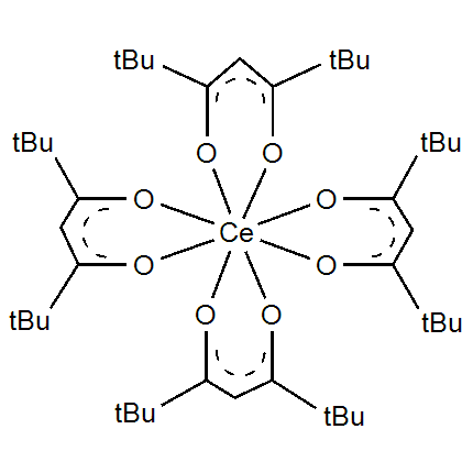四(2,2,6,6-四甲基-3,5-庚二酸)鈰(IV)
